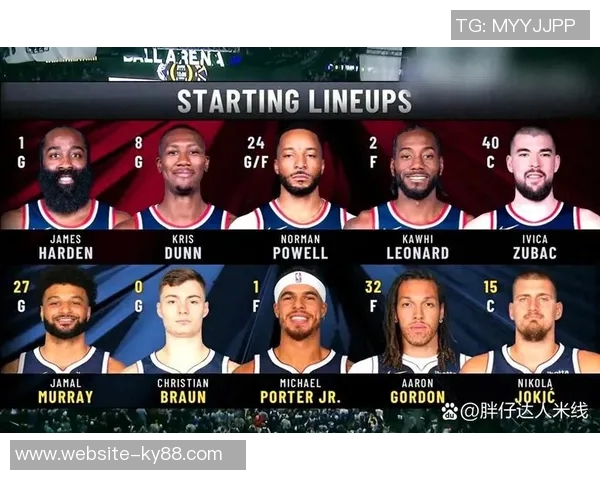 掘金对阵国王首发阵容公布约基奇穆雷携手出战琼斯迎生涯首次首发机会